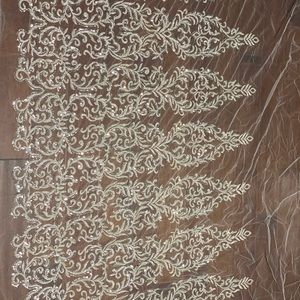 Beautiful Beaded Lace Fabric